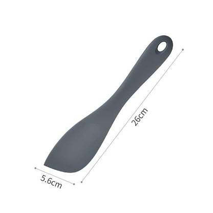 P-Plus International Silicone Spatulas Set Heat Resistant Flexible Spatula 26 cm Grey