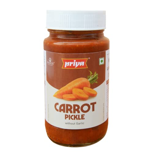 Priya Carrot Pickle without Garlic - 300 gms