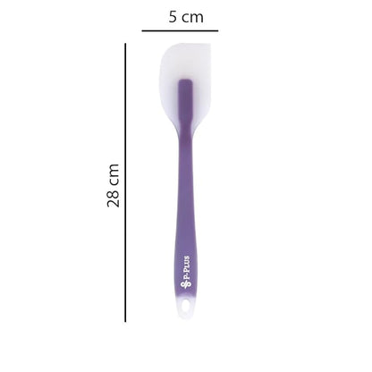 P-Plus International Silicone Spatulas Rubber Spatula Heat Resistant Seamless Purple Set of 4
