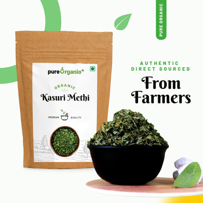 Pure Organio Organic Kasuri Methi