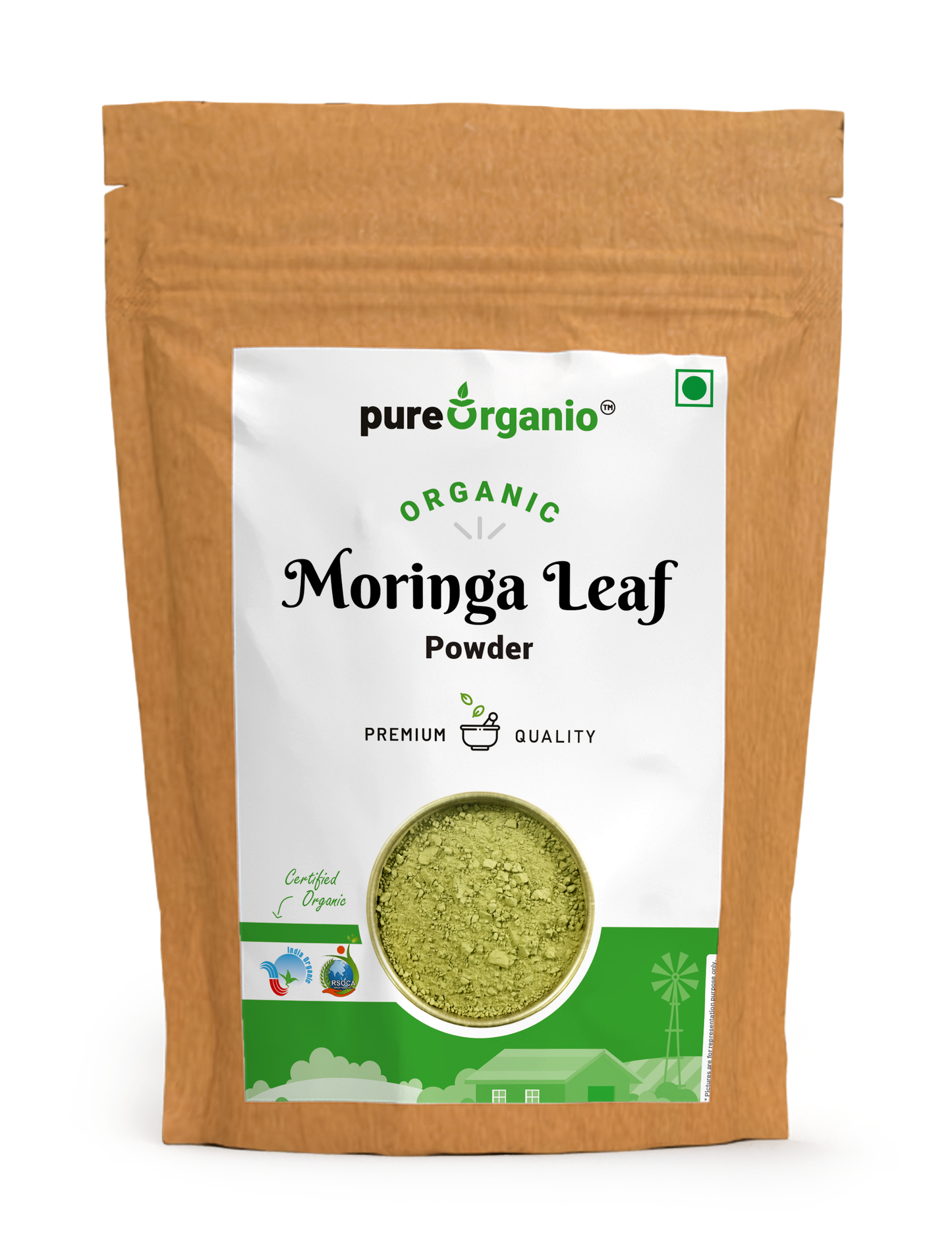 Pure Organio Moringa Powder Organic