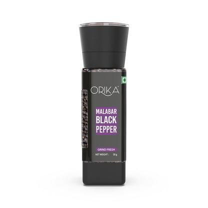 Orika Malabar Black Pepper Grinder, 50gm