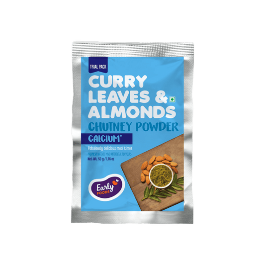 Trial Pack - Curry Leaves & Almonds Chutney Powder