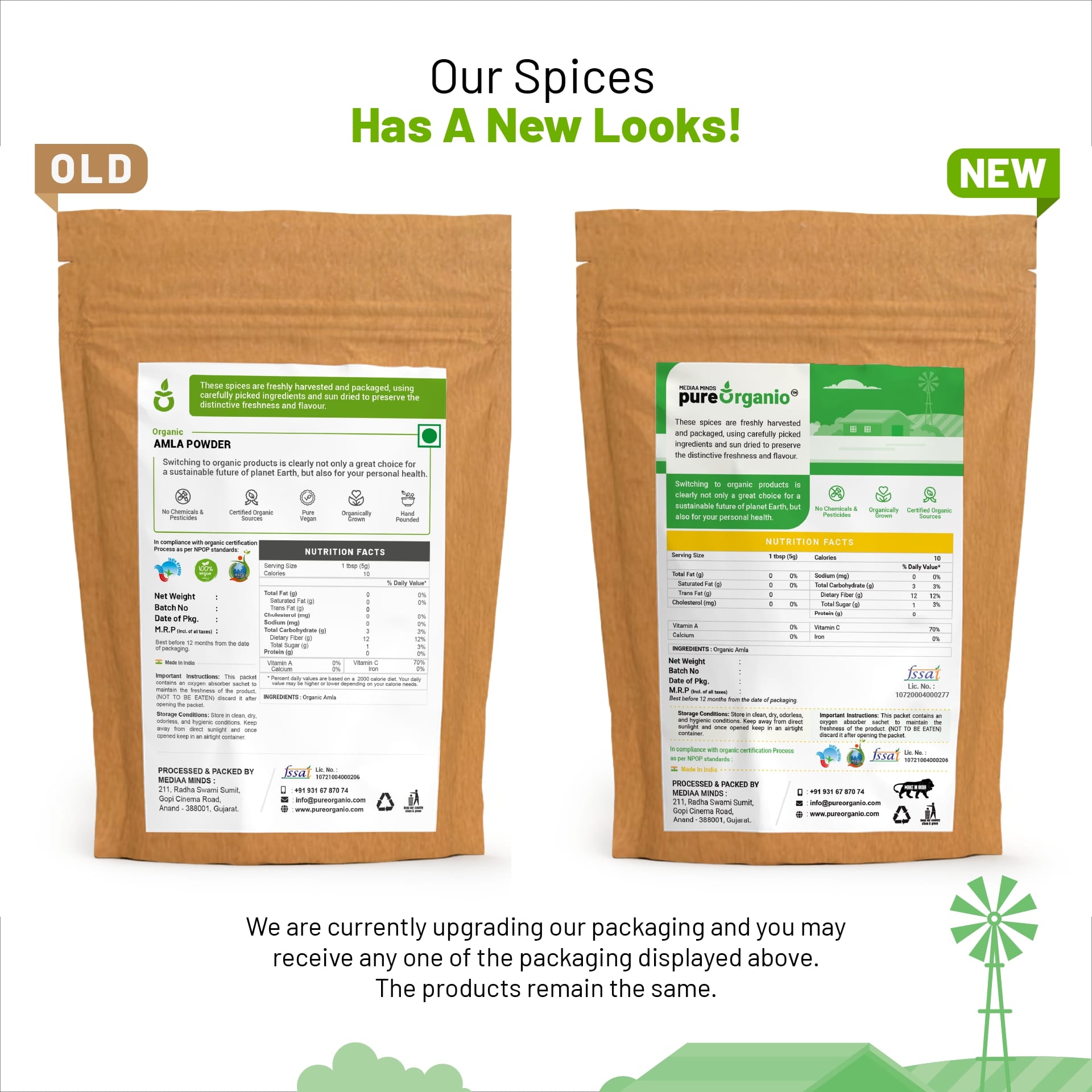 PureOrganio Organic Amla Powder