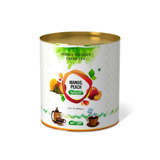 Mango & Peach Flavored Instant Green Tea