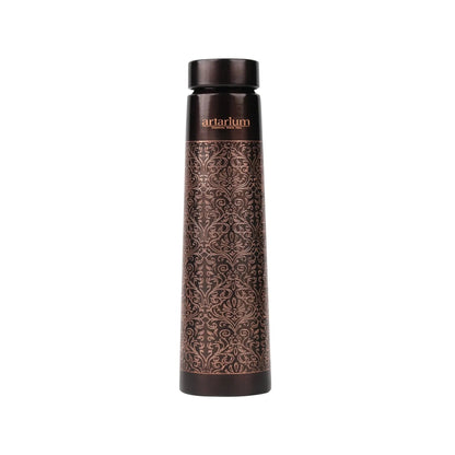 Artarium Antique Etching Copper Bottle with Gift Box 1L