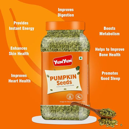 Yum Yum Roasted & Salted Pumpkin Seeds