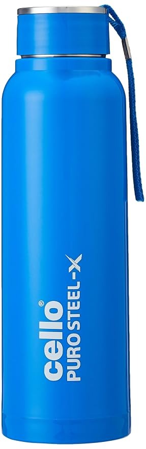 CELLO Puro Steel-X Benz 1200 Insulated Water Bottle For Office 970ml