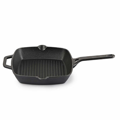 Cello Ironica Cast Iron Grill Pan Induction Compatible - 24 cm