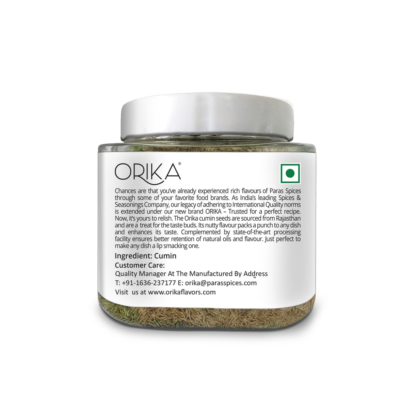 Orika Nagauri Bold Cumin Whole, 250gm
