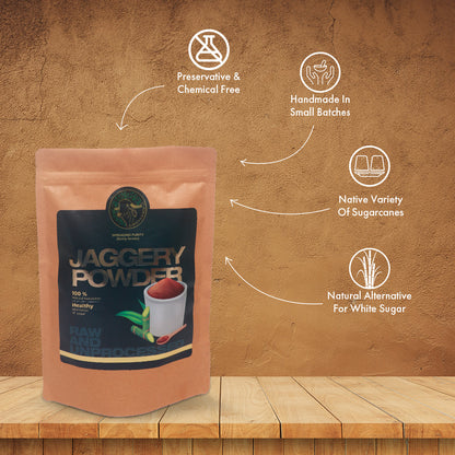 Raw & Organic Jaggery Powder