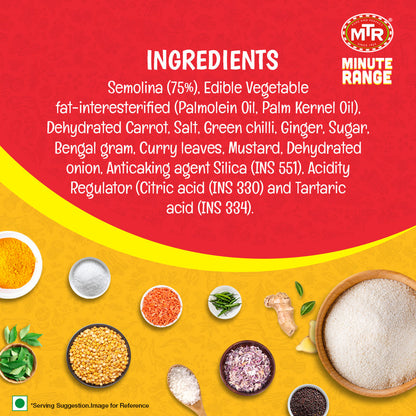 MTR 3 Minute Vegetable Upma Pouch 60 g