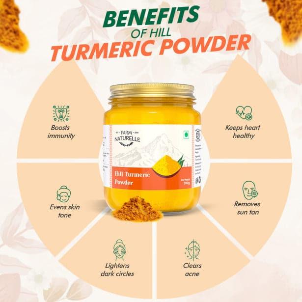 Pure Himalayan Mountain Turmeric Curcumin (Haldi) Powder