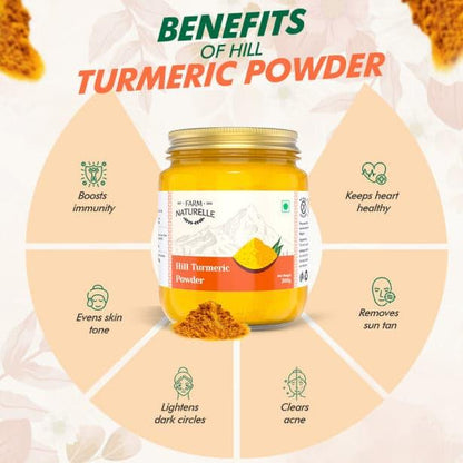 Pure Himalayan Mountain Turmeric Curcumin (Haldi) Powder