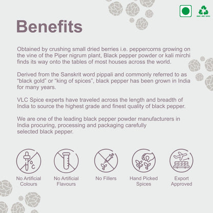 Black Pepper Powder - Coarse