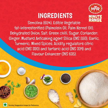 MTR 3 Minute Magic Masala Upma Pouch 60 g