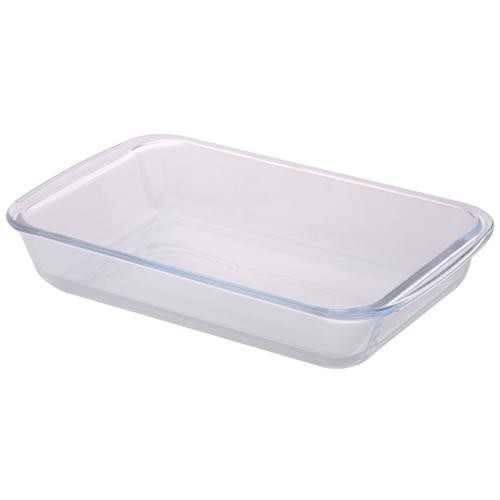 Borosil Glass Baking Dish | 2.2 Litre | Transparent