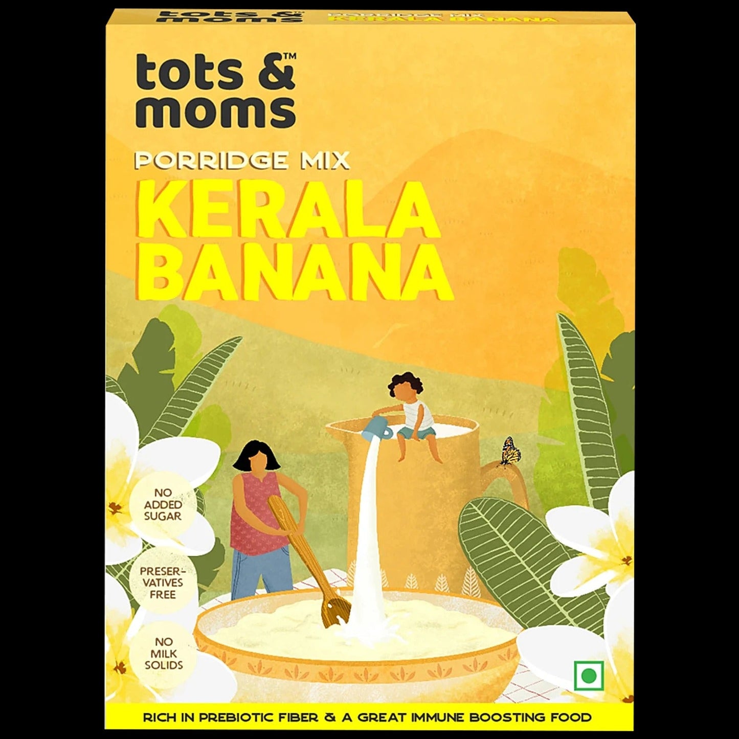Tots and Moms Kerala Banana Powder - 200 gms (Pack of 3)