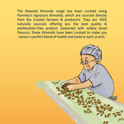 Classic Salted Almonds (200g) - Roasted, Not Fried
