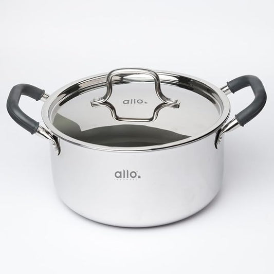 Allo CookSafe TriPly Stainless Steel Casserole Saucepot Stockpot Non Stick 20cm 3.2 Litre