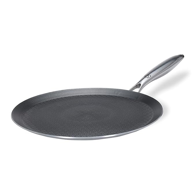 Arttdinox Stellar Stainless Steel Triply Non Stick Tawa 28 cm Etched nonstick