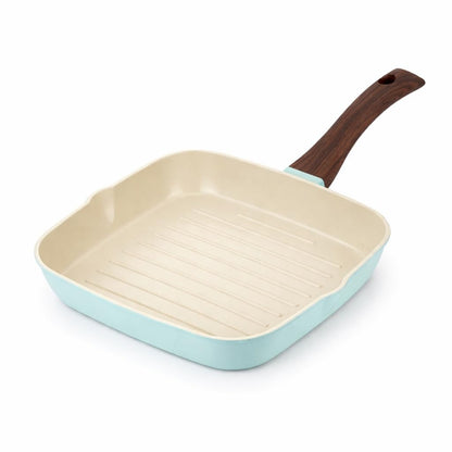 Vinod CeraVit Square Grill Pan Ceramic Non-Stick Induction Friendly