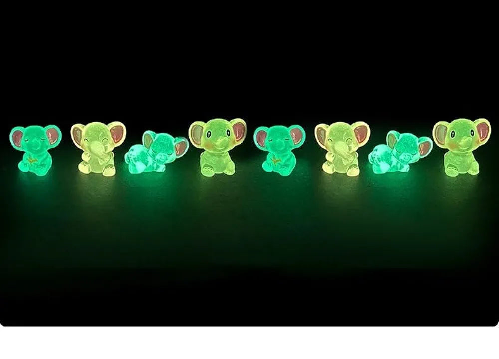 Satyam Kraft Resin 1 Set Elephant Miniature Figurines