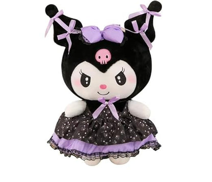 Tickles Anime Mermaid Soft Stuffed Plush Animal Toy for Kids 35 cm Color Purple