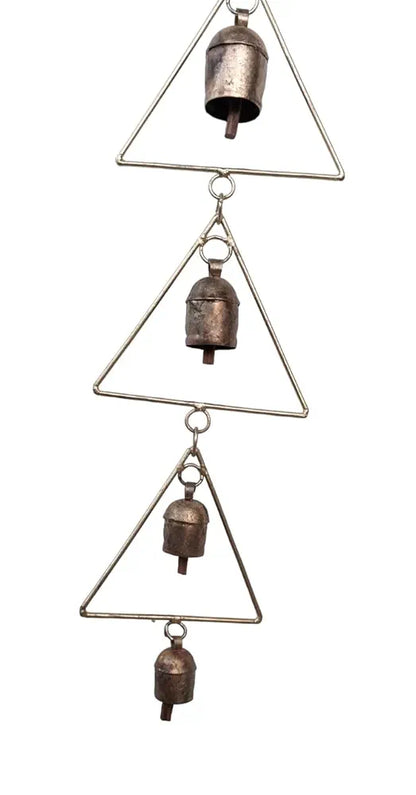 Tej Gifts Metal Bell Wind Chime for Balcony Home 7 Bells Design 2
