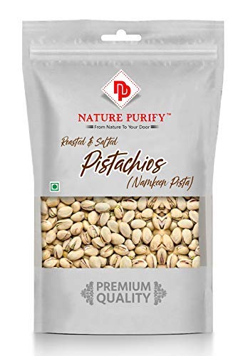 Nature Purify Roasted And Salted Pistachios - 100 gms