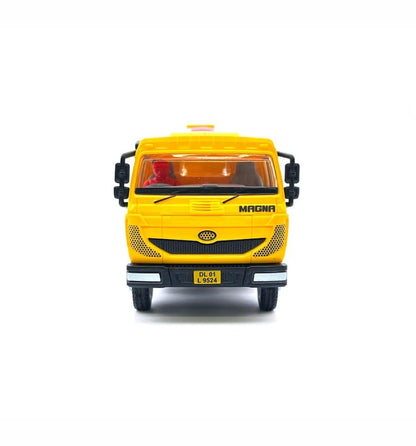 Centy Magna Concrete Mixer Pull Back Construction Toy Truck for 3Y+ Multicolor