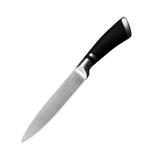 Pepplo Santoku Knife Kitchen Knife Forged of High Carbon Steel Ergonomic Handle Small Set of 2