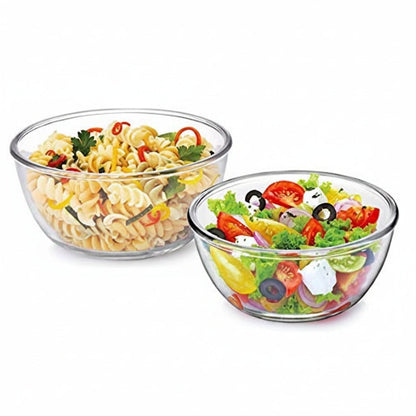Cello Ornella Toughened Glass Mixing Bowl Set