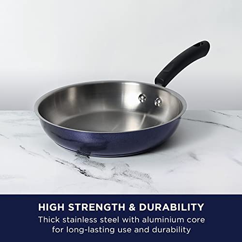 Meyer Centennial Nickel Free Stainless Steel Fry Pan 26cm Blue Diamond