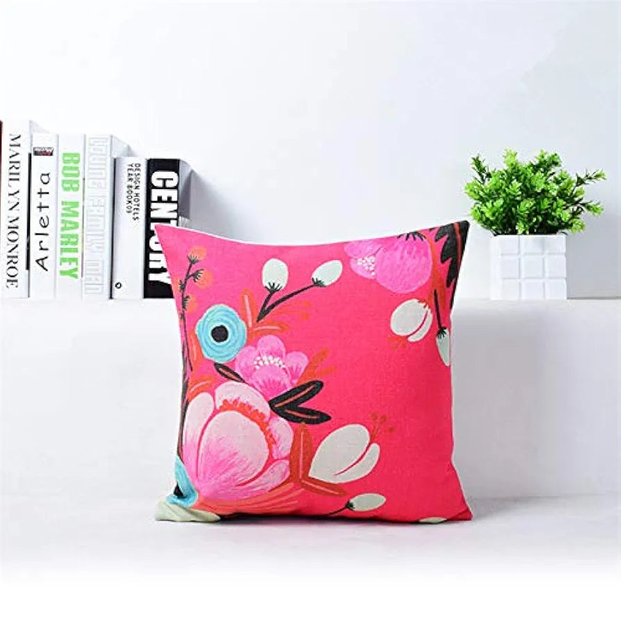 Aerohaven Designer Decorative Polyester Blend 150TC Throw Pillow/Cushion Covers Set of 5 - CC122