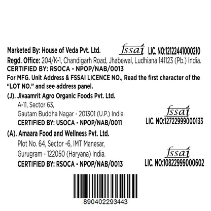 Organic Chana Dal 500g (Pack of 2)