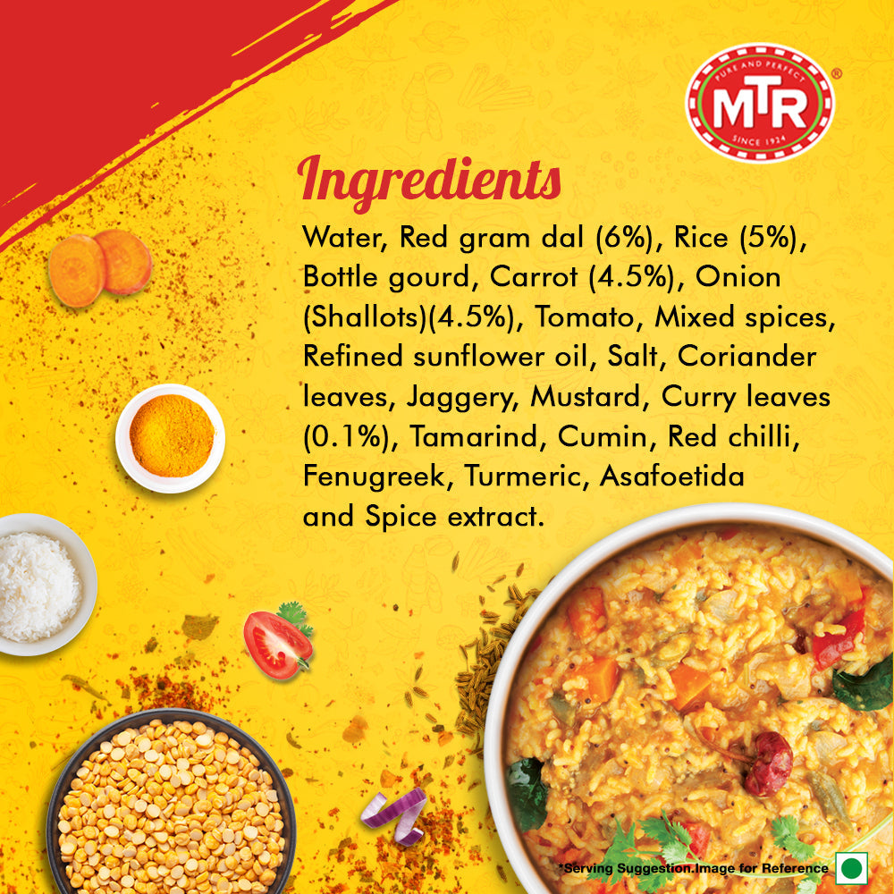 MTR Ready to Eat Sambar Rice 300 g