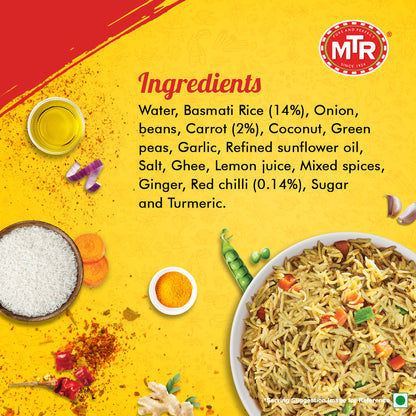MTR Ready to Eat Masala Rice 250 g