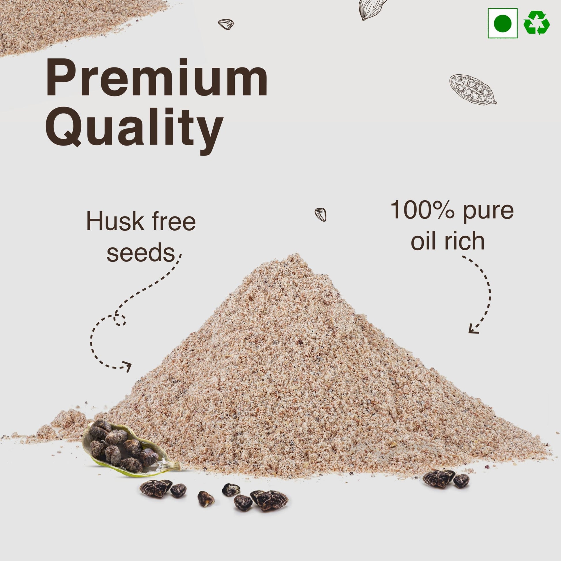 Cardamom Seed Powder