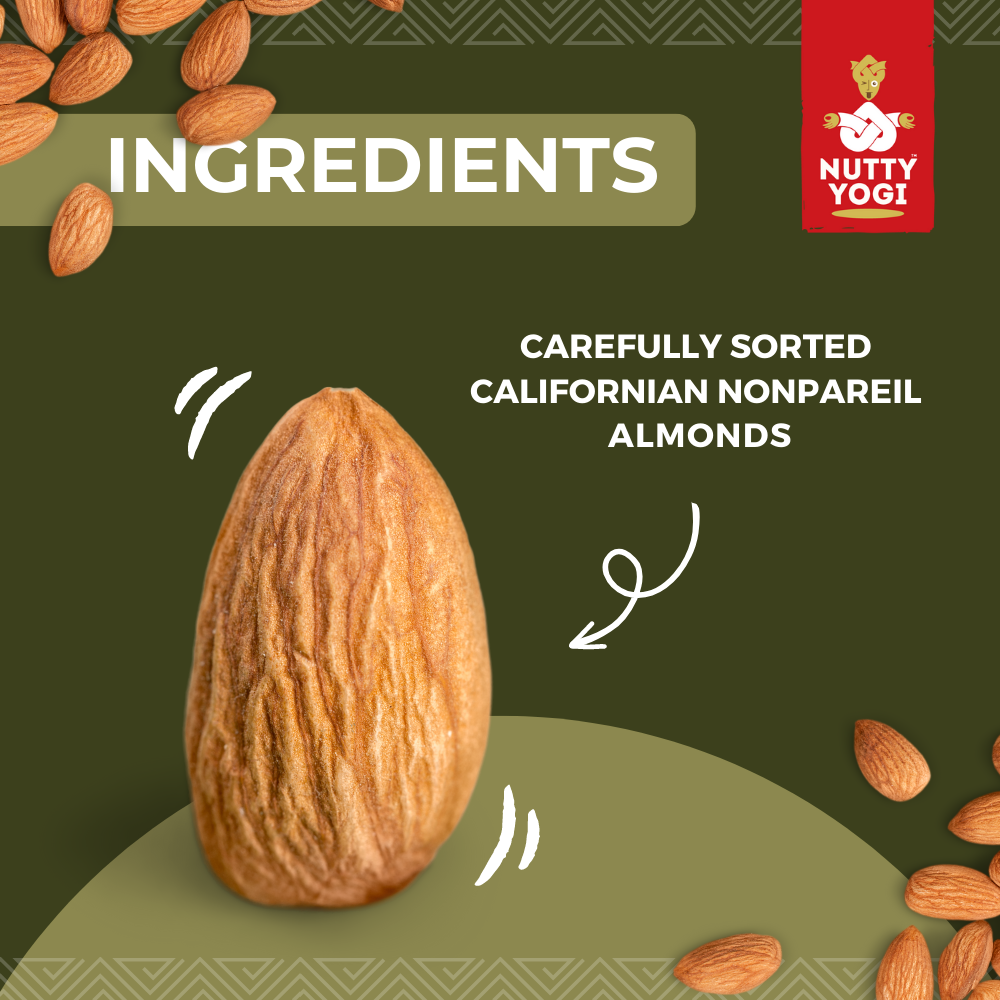 Nutty Yogi Premium Californian Almonds