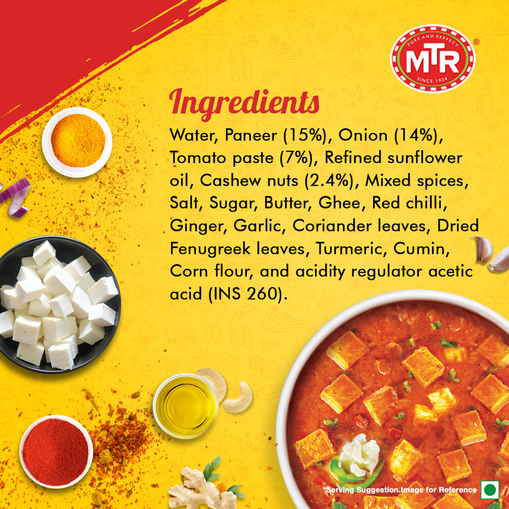 MTR Ready to Eat Paneer Butter Masala 300 g