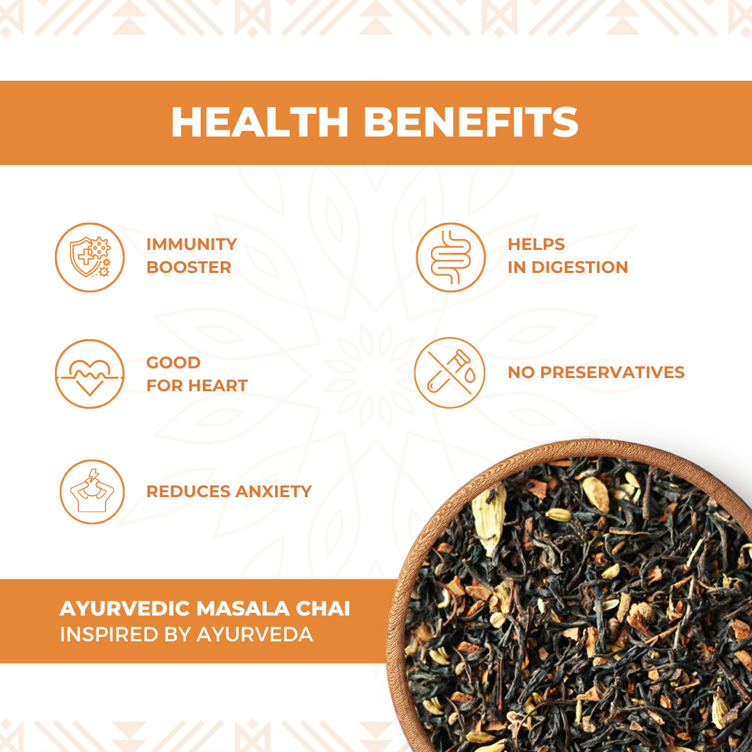 Nutty Yogi Ayurvedic Masala Chai | 100g