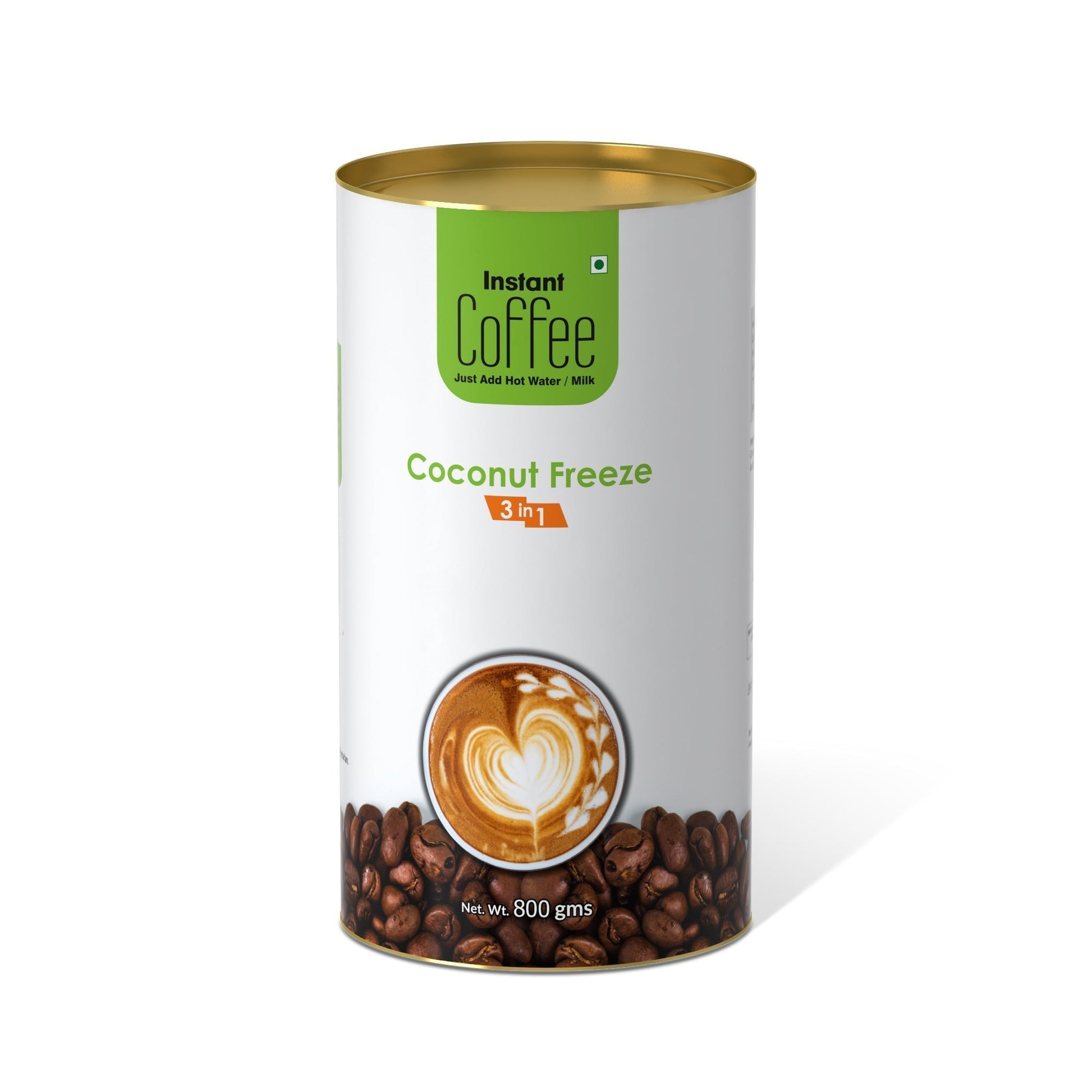 Coconut Freeze Instant Coffee Premix (3 in 1)