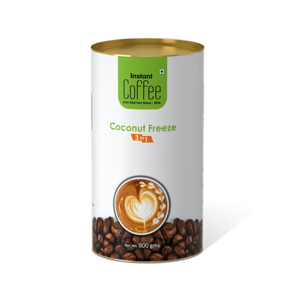 Coconut Freeze Instant Coffee Premix (3 in 1)