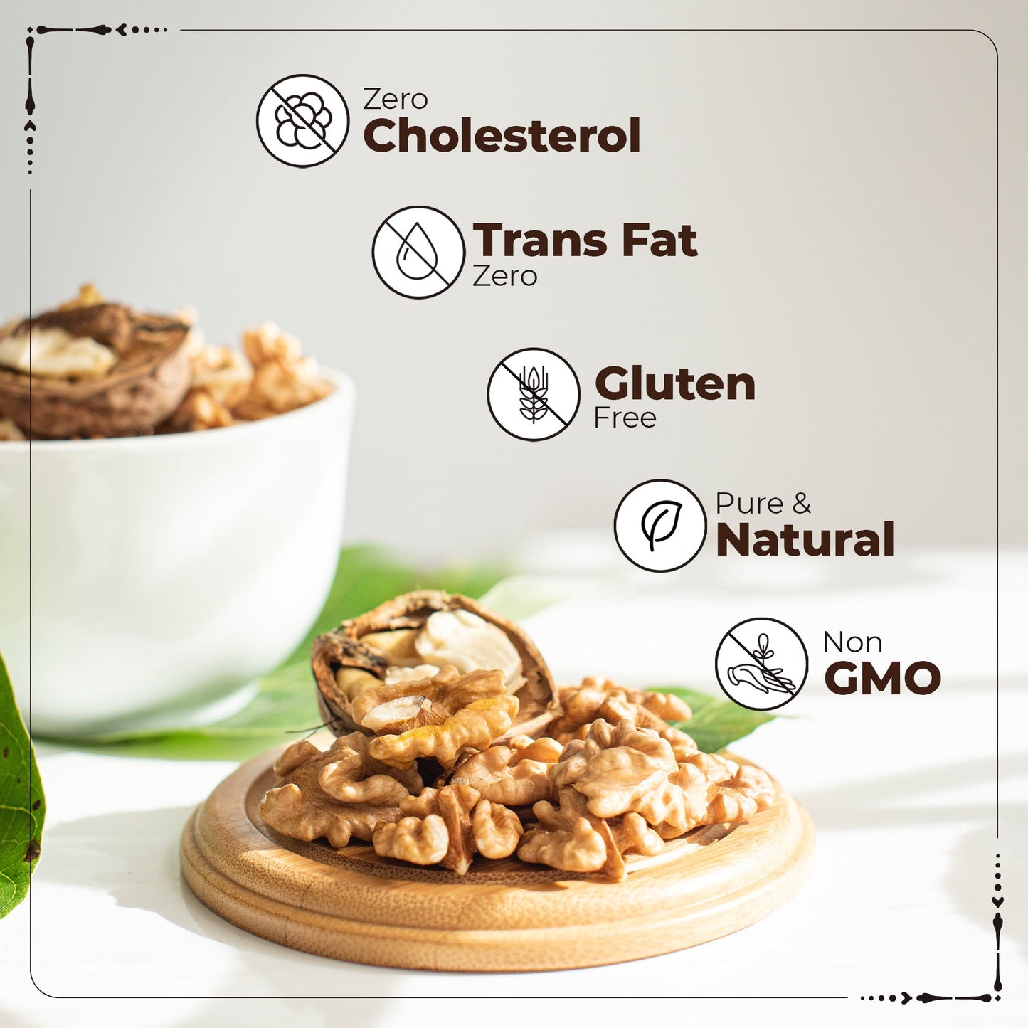 Happilo Premium Chilean Raw Inshell Walnuts