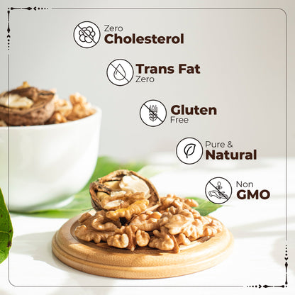 Happilo Premium Chilean Raw Inshell Walnuts