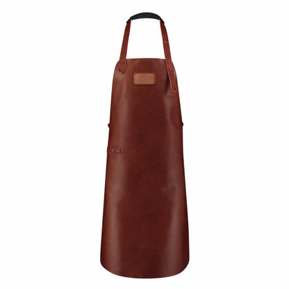 CraftShades leather Apron for Men Full Brown Colour