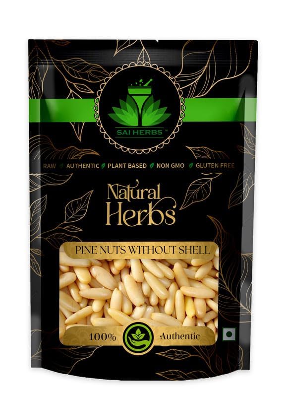 Sai Herbs Premium Lebanon Pine Nuts without Shell - 50 gms