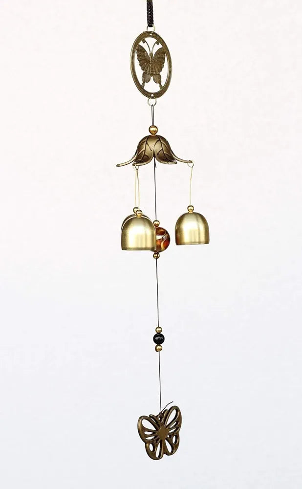 Lilone Gifts Butterfly Wind Chimes Bells- 18 Inch