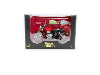 Centy Toys Royal Enfield 1:15 Scale Diecast Motorcycle Model Toy Pull Back Action